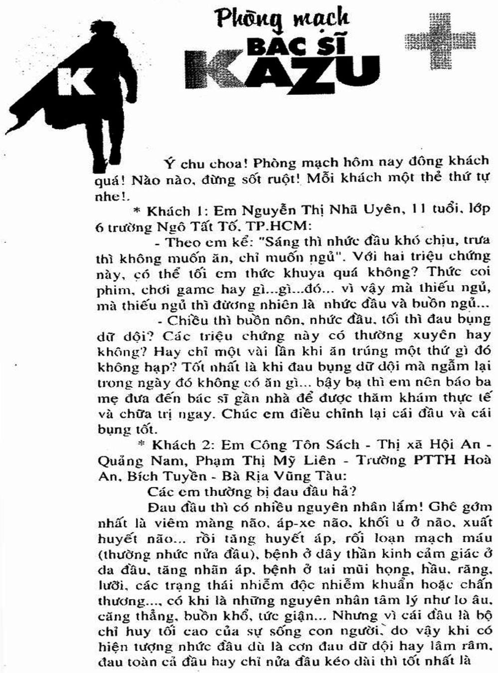 Truyện Tranh Bác Sĩ K - Doctor K trang 3