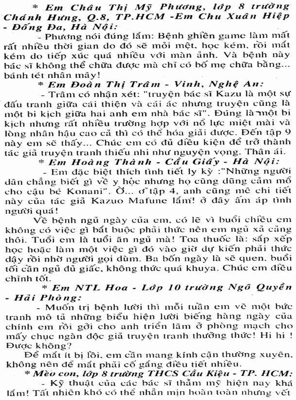 Truyện Tranh Bác Sĩ K - Doctor K trang 3