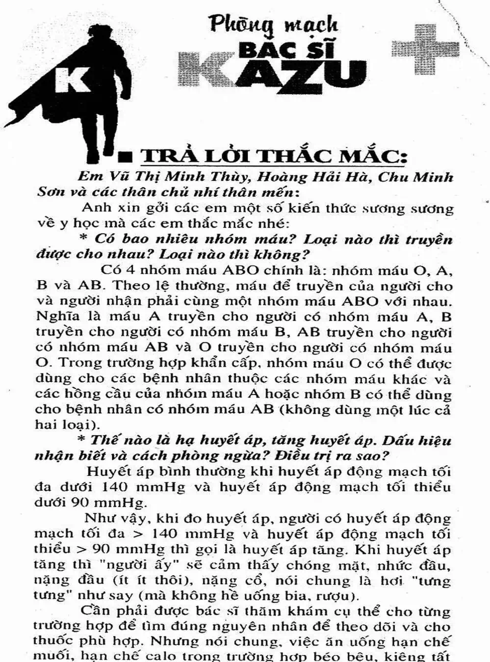 Truyện Tranh Bác Sĩ K - Doctor K trang 3