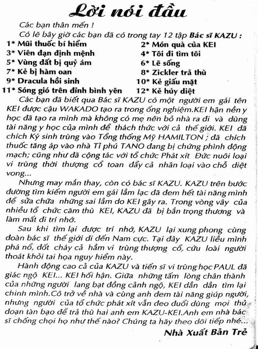 Truyện Tranh Bác Sĩ K - Doctor K trang 3