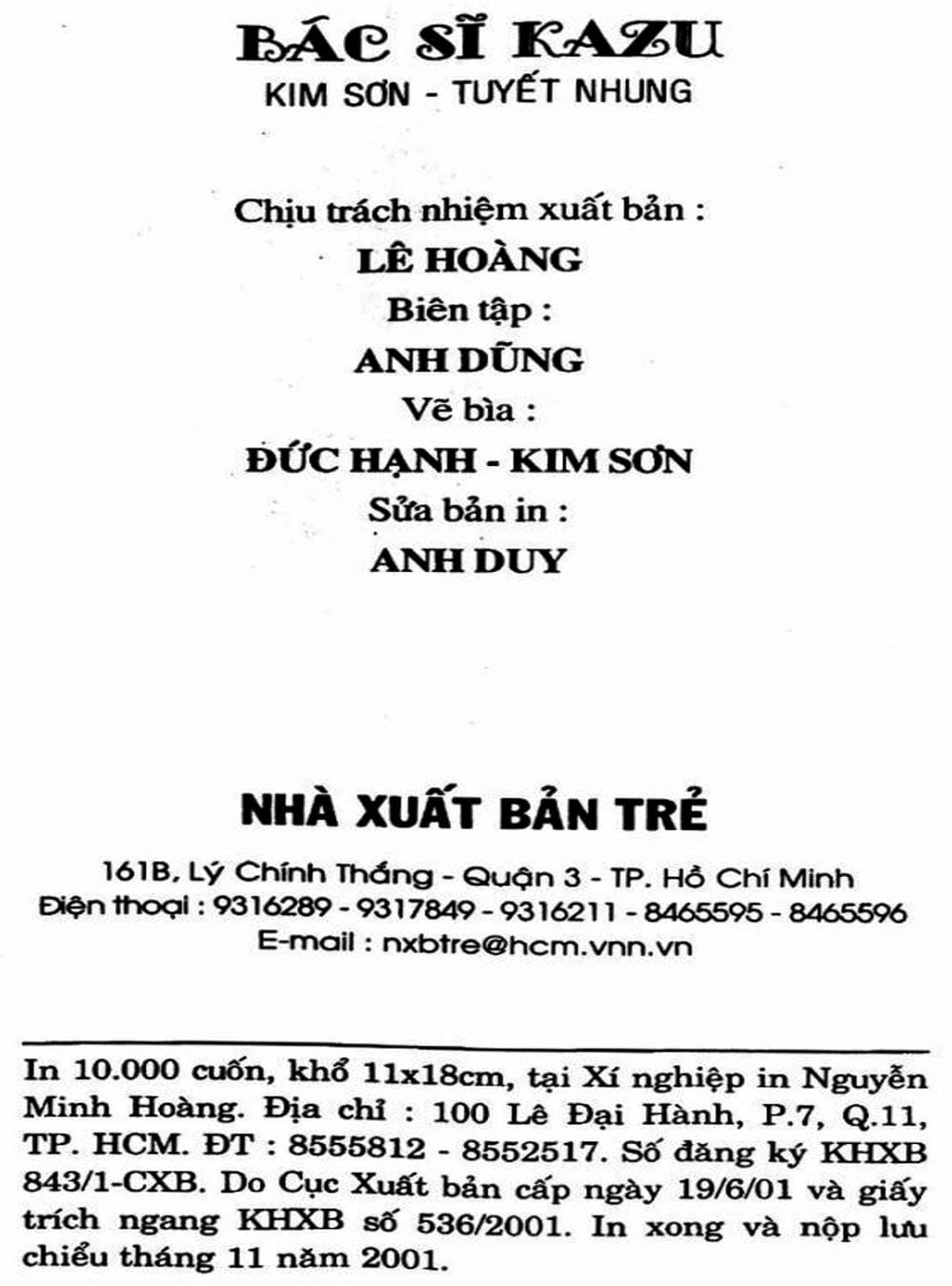 Truyện Tranh Bác Sĩ K - Doctor K trang 3