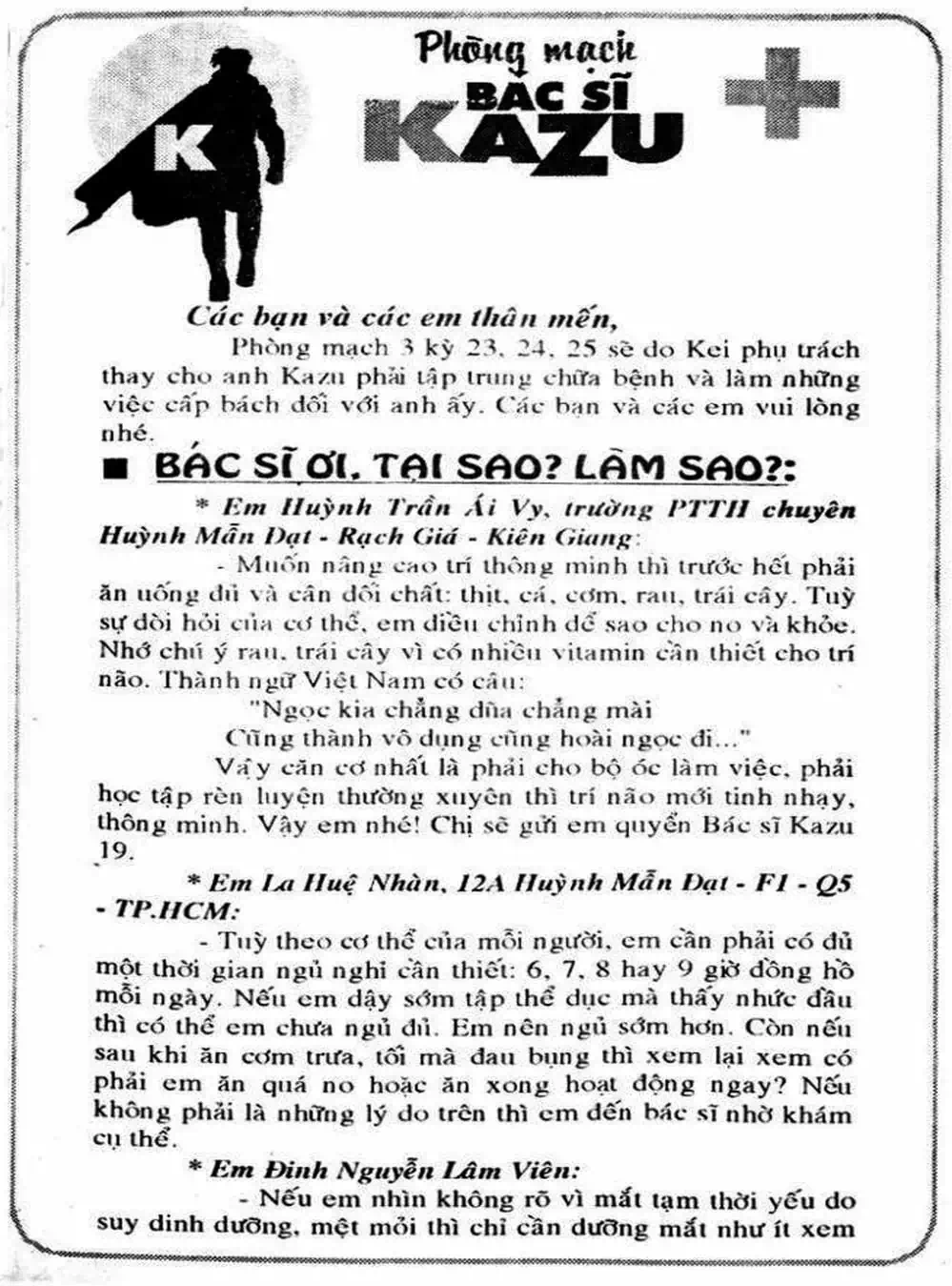 Truyện Tranh Bác Sĩ K - Doctor K trang 3