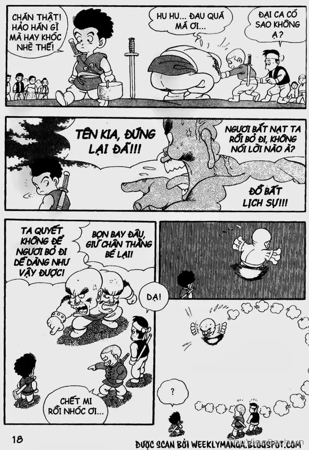 Truyện Tranh Đội Quân Nhí Nhố trang 3