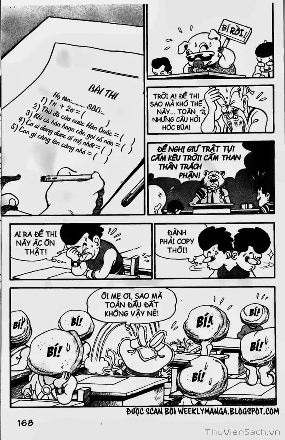 Truyện Tranh Đội Quân Nhí Nhố trang 3