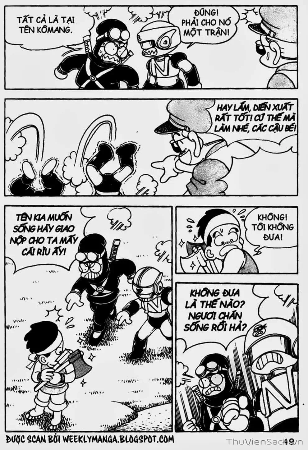 Truyện Tranh Đội Quân Nhí Nhố trang 3
