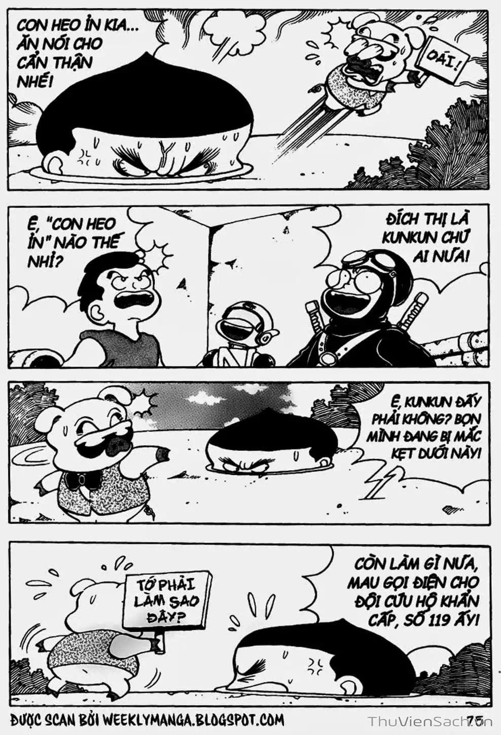 Truyện Tranh Đội Quân Nhí Nhố trang 3
