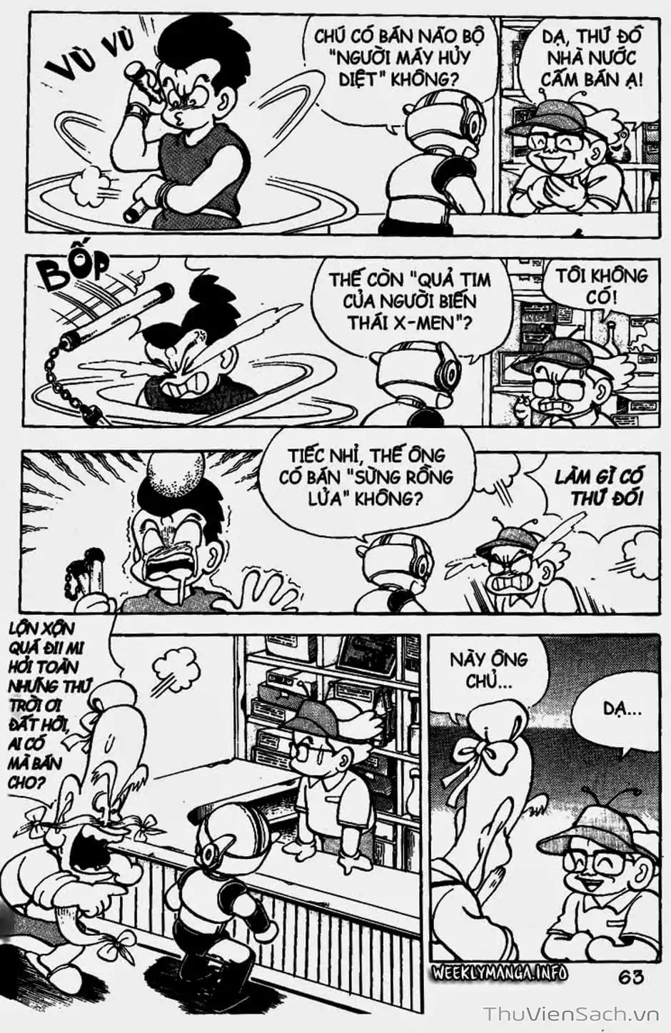 Truyện Tranh Đội Quân Nhí Nhố trang 3