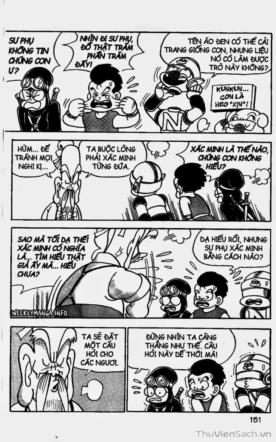 Truyện Tranh Đội Quân Nhí Nhố trang 3