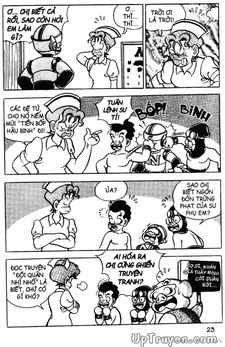 Truyện Tranh Đội Quân Nhí Nhố trang 3