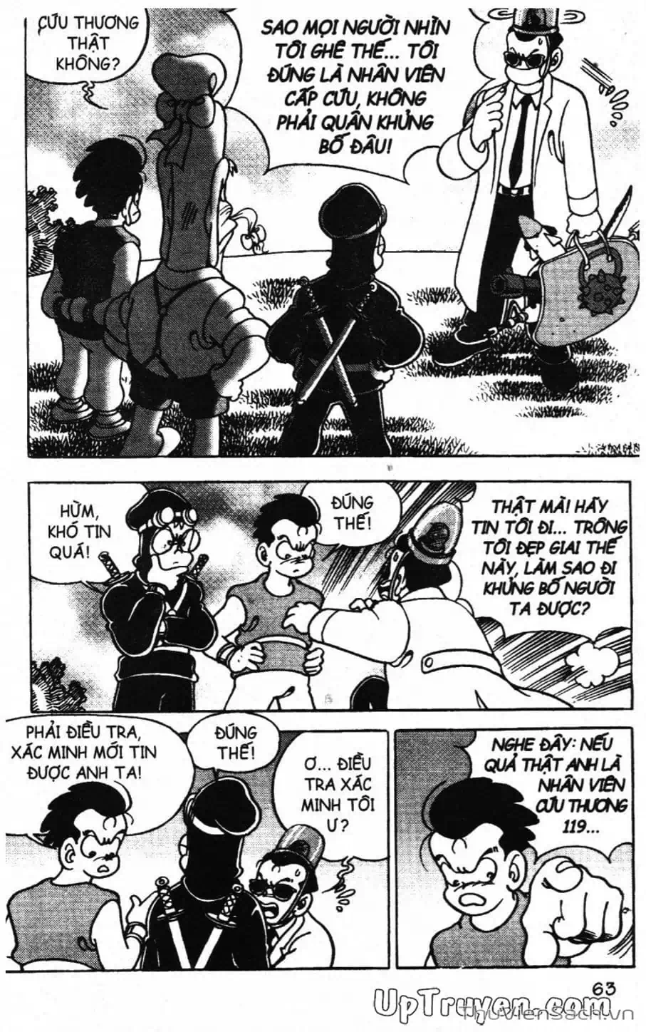 Truyện Tranh Đội Quân Nhí Nhố trang 3