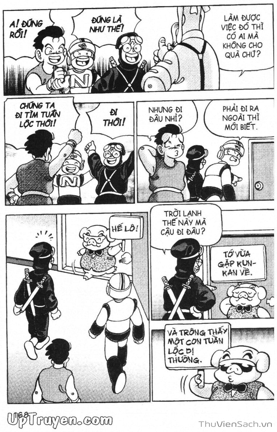 Truyện Tranh Đội Quân Nhí Nhố trang 3