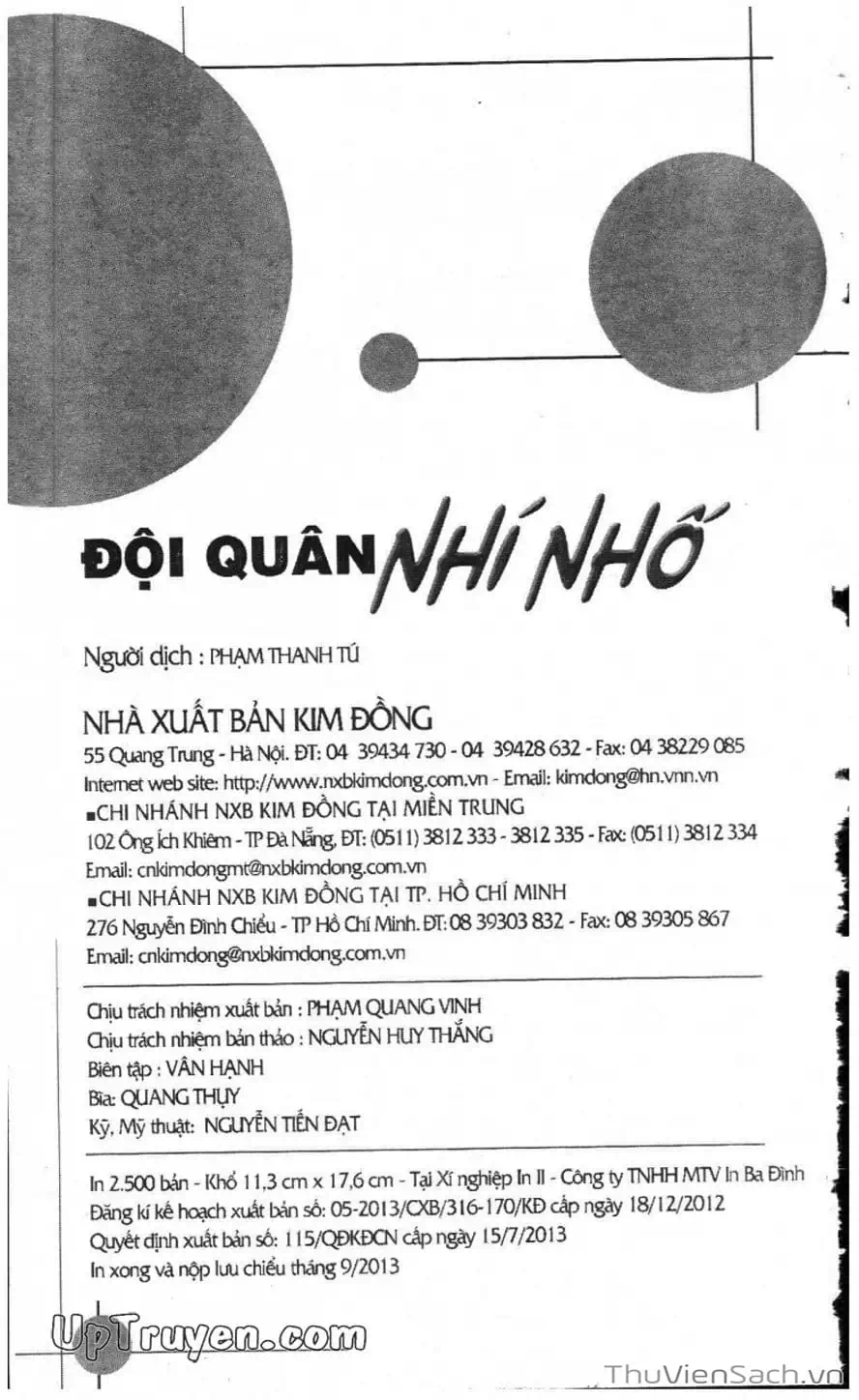 Truyện Tranh Đội Quân Nhí Nhố trang 3