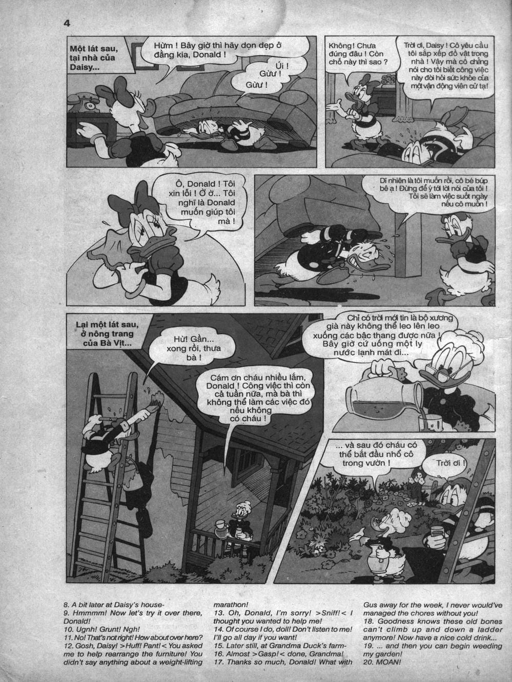 Truyện Tranh Donald Và Bạn Hữu trang 2