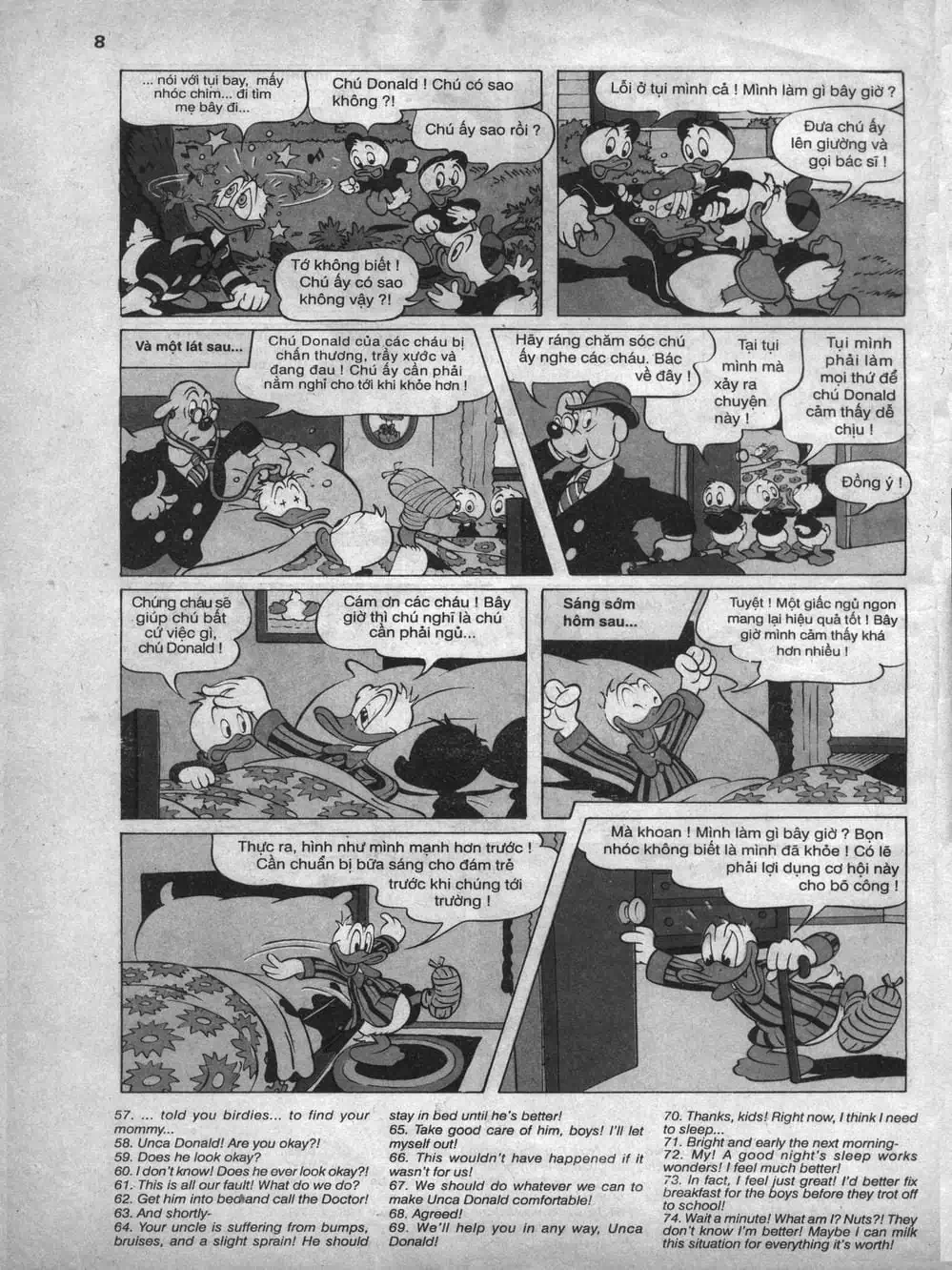 Truyện Tranh Donald Và Bạn Hữu trang 2