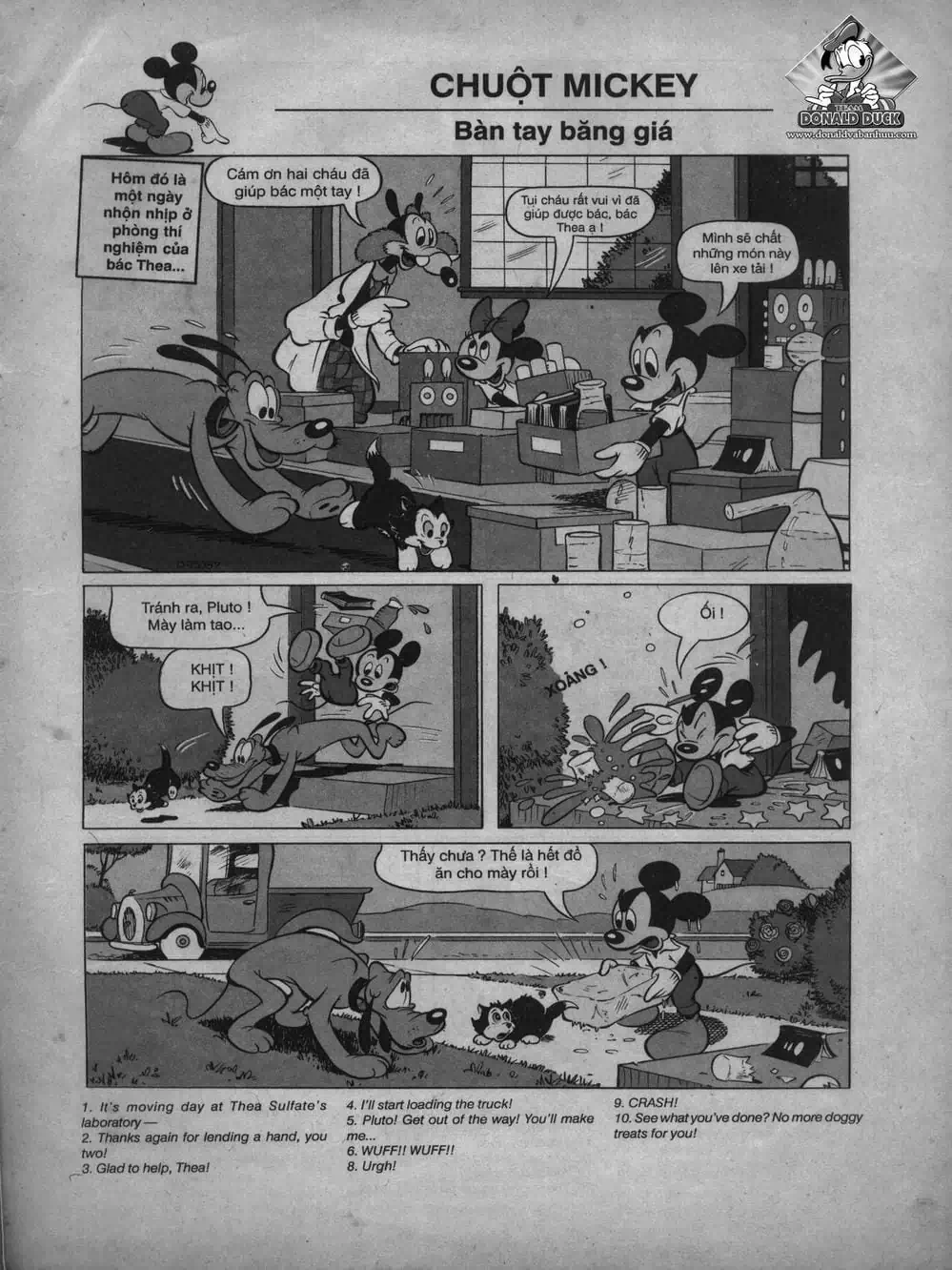 Truyện Tranh Donald Và Bạn Hữu trang 2