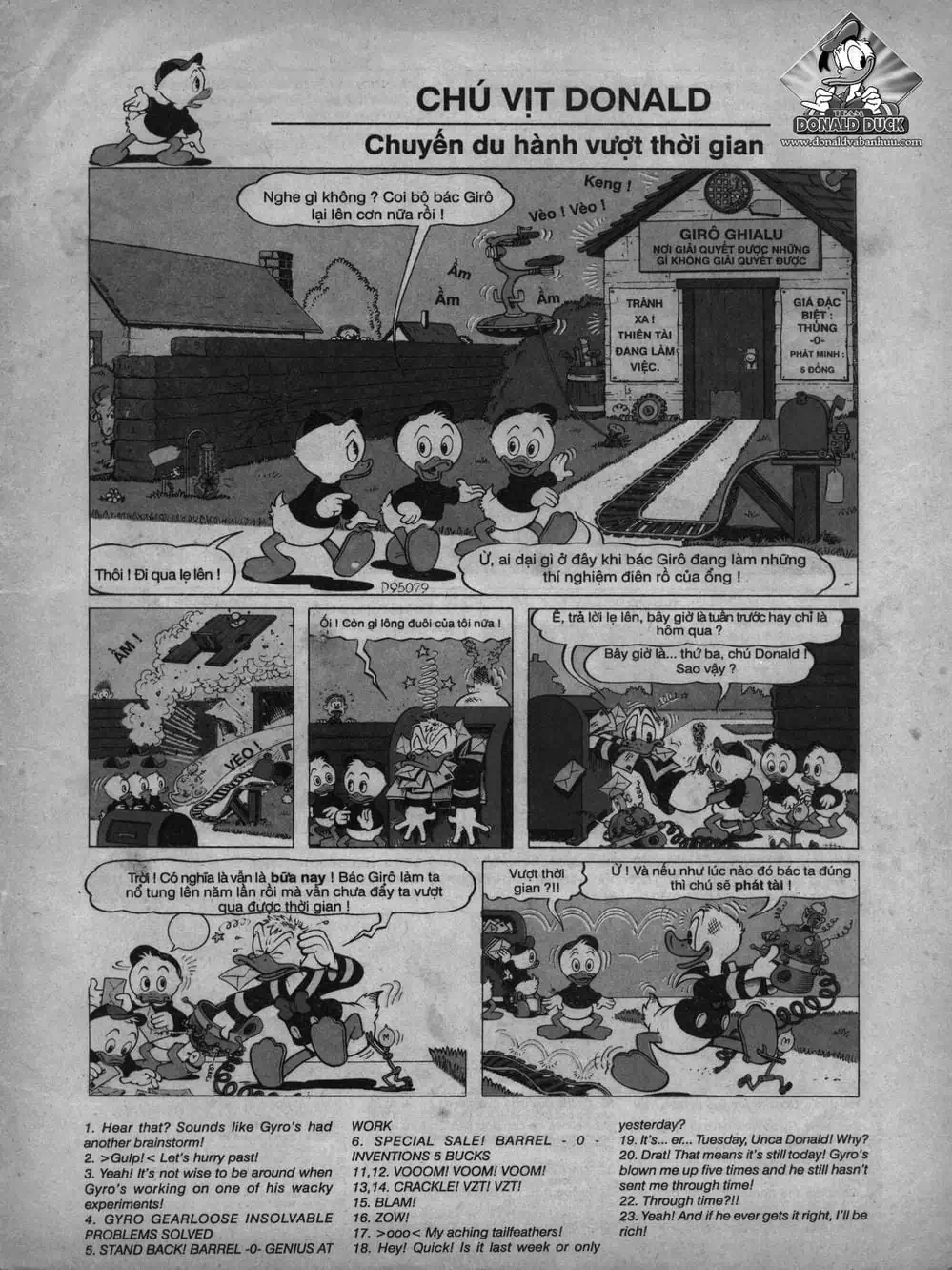 Truyện Tranh Donald Và Bạn Hữu trang 2