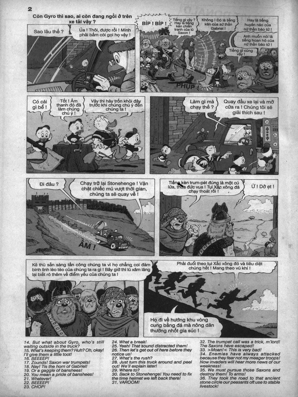 Truyện Tranh Donald Và Bạn Hữu trang 2