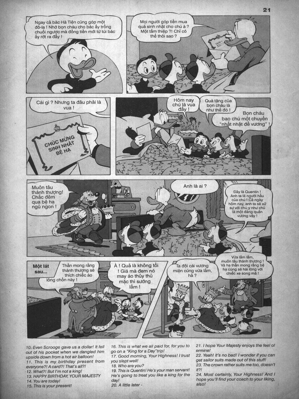 Truyện Tranh Donald Và Bạn Hữu trang 2