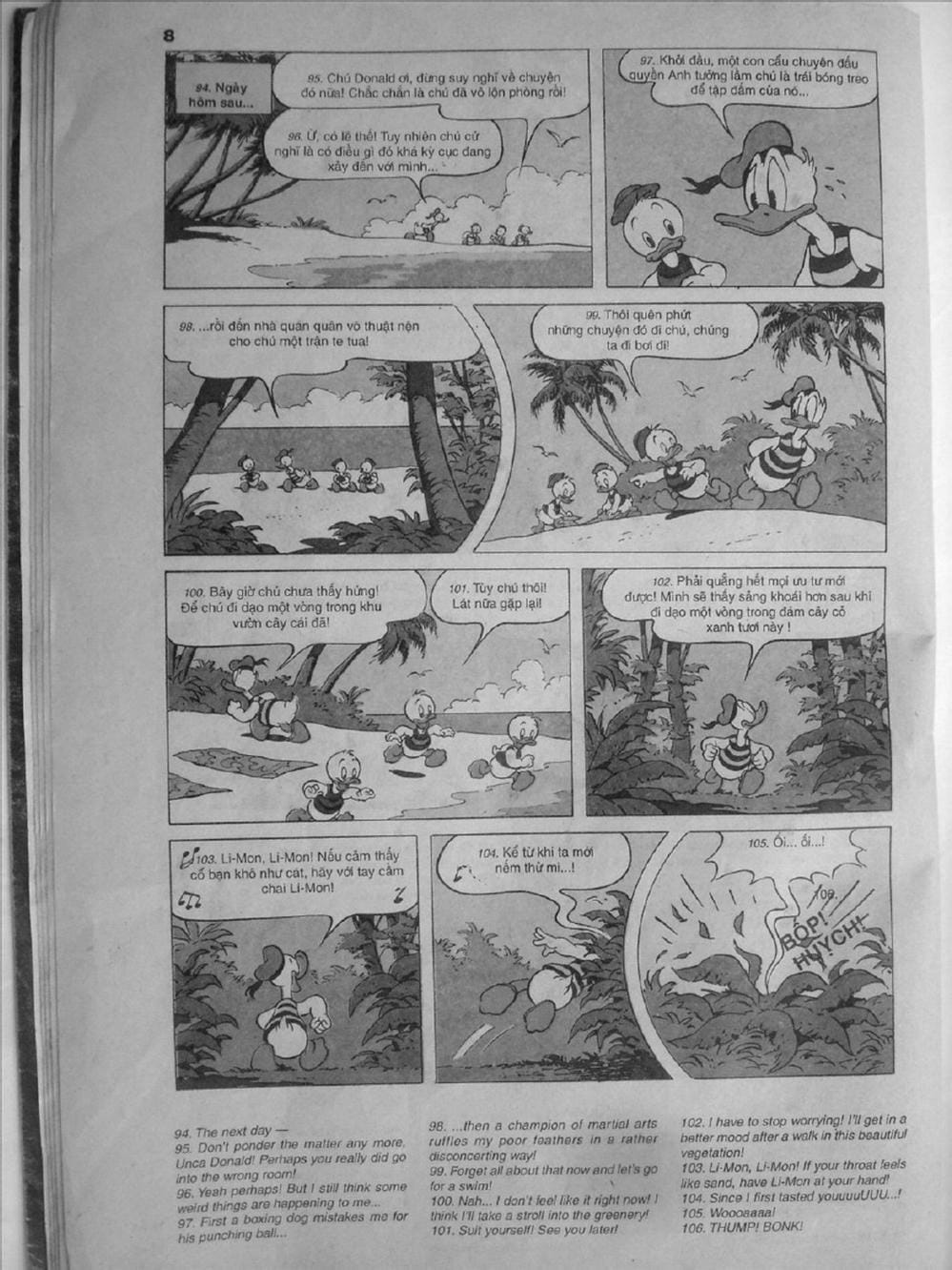 Truyện Tranh Donald Và Bạn Hữu trang 2