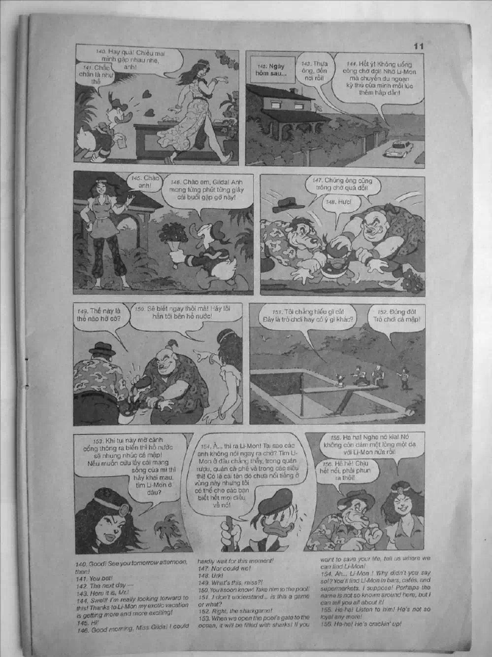 Truyện Tranh Donald Và Bạn Hữu trang 2