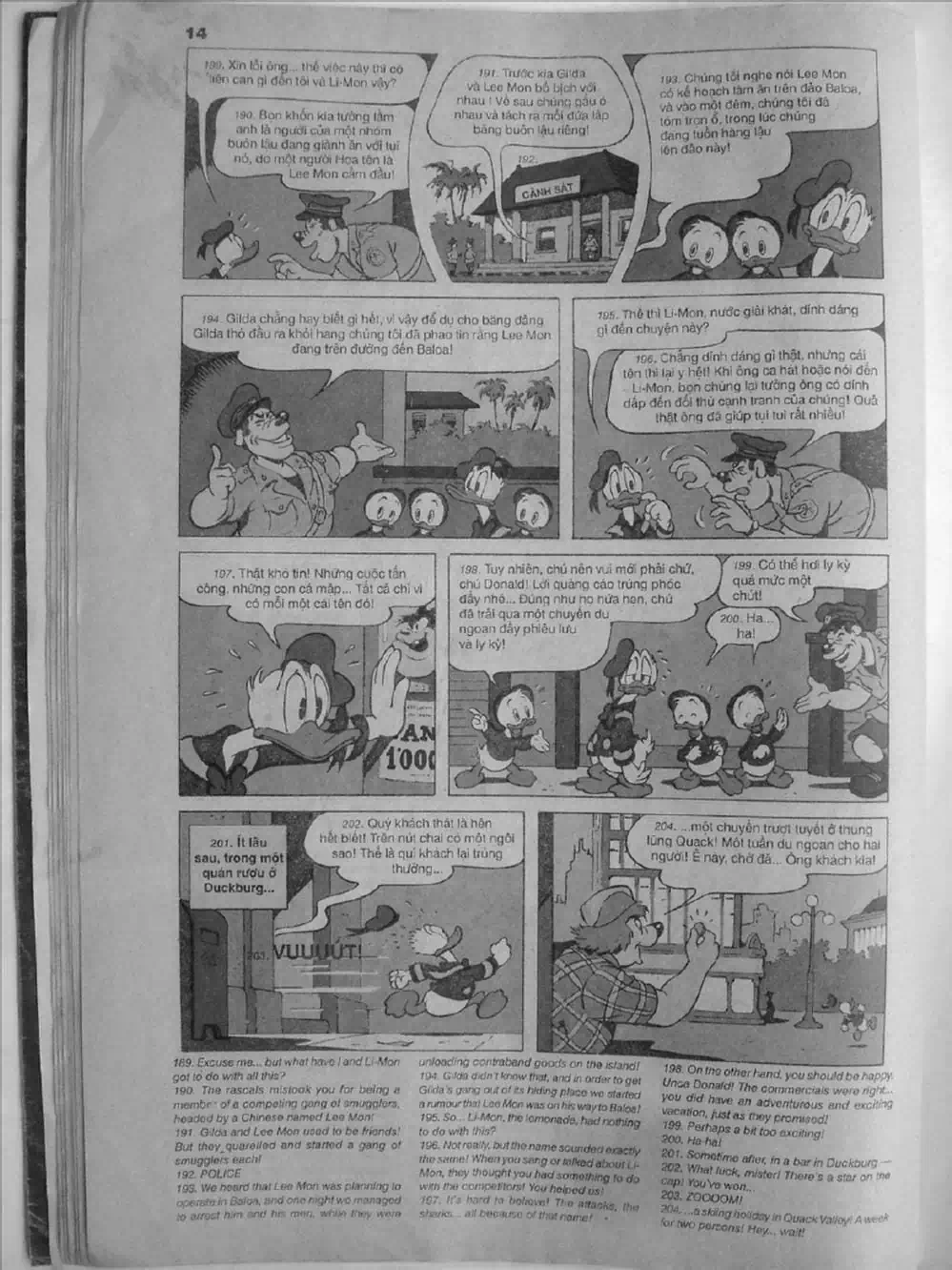 Truyện Tranh Donald Và Bạn Hữu trang 2