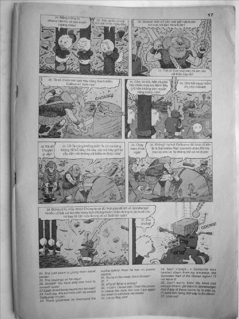 Truyện Tranh Donald Và Bạn Hữu trang 2