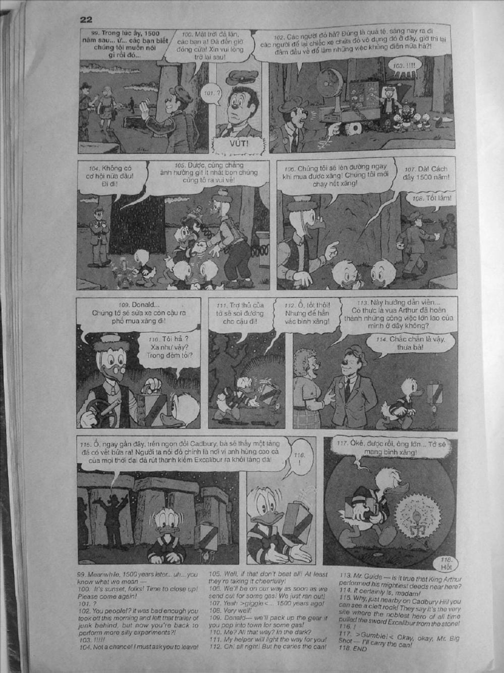 Truyện Tranh Donald Và Bạn Hữu trang 2