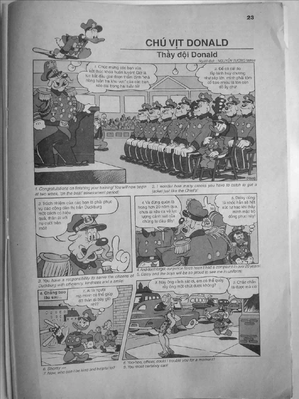 Truyện Tranh Donald Và Bạn Hữu trang 2