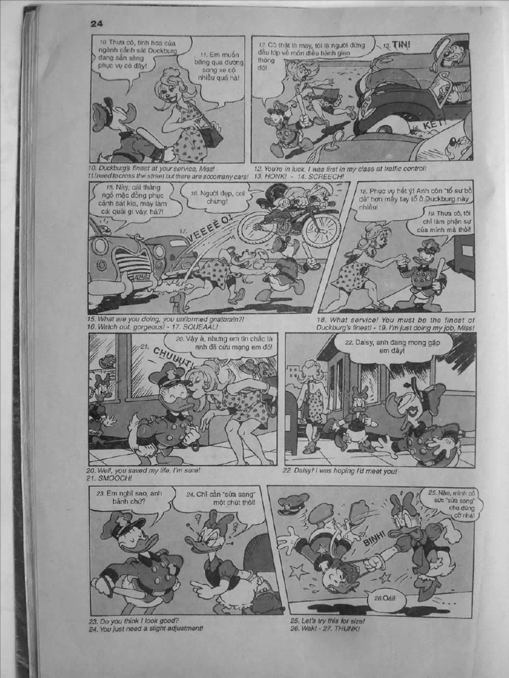 Truyện Tranh Donald Và Bạn Hữu trang 2