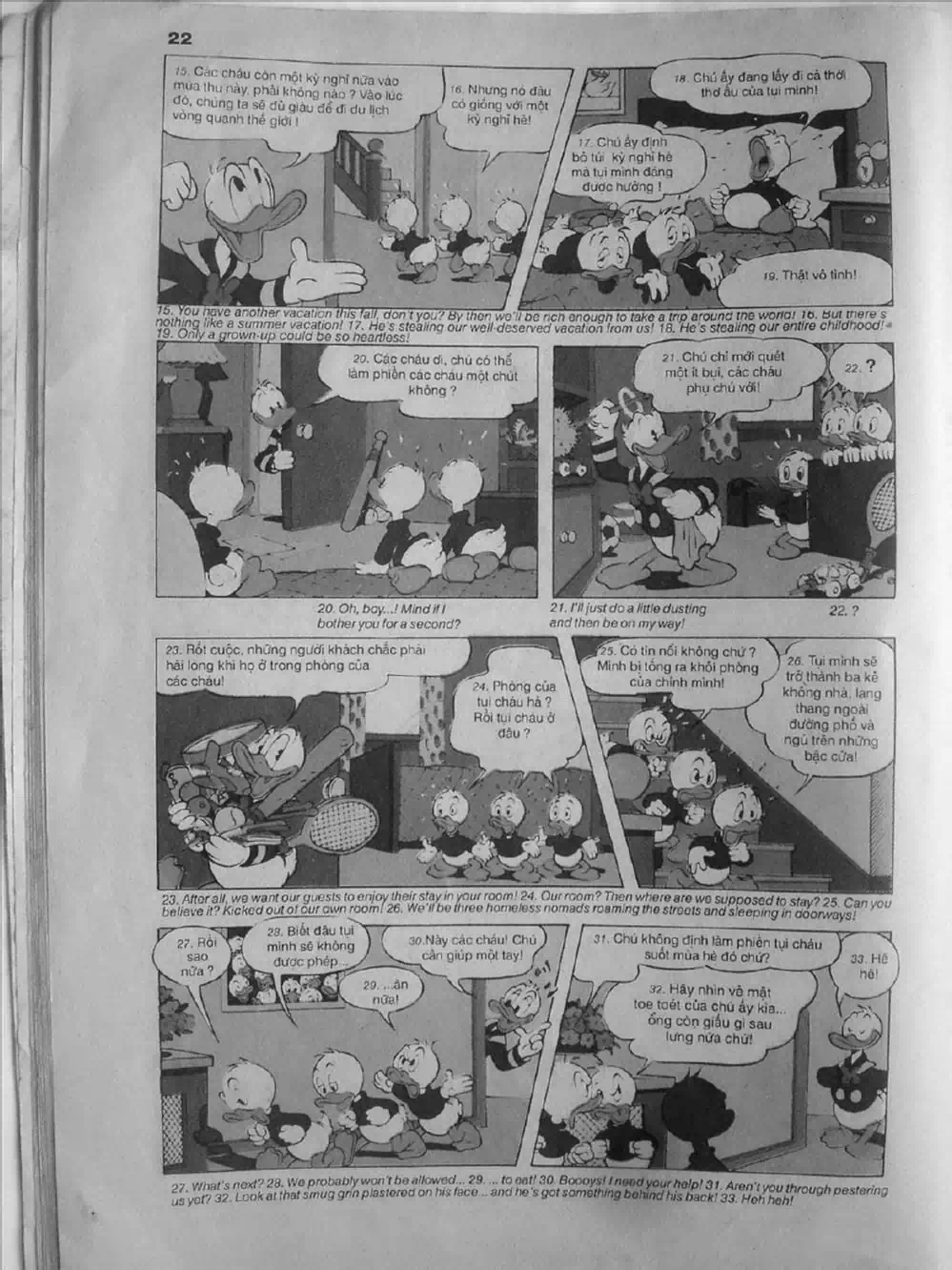 Truyện Tranh Donald Và Bạn Hữu trang 2