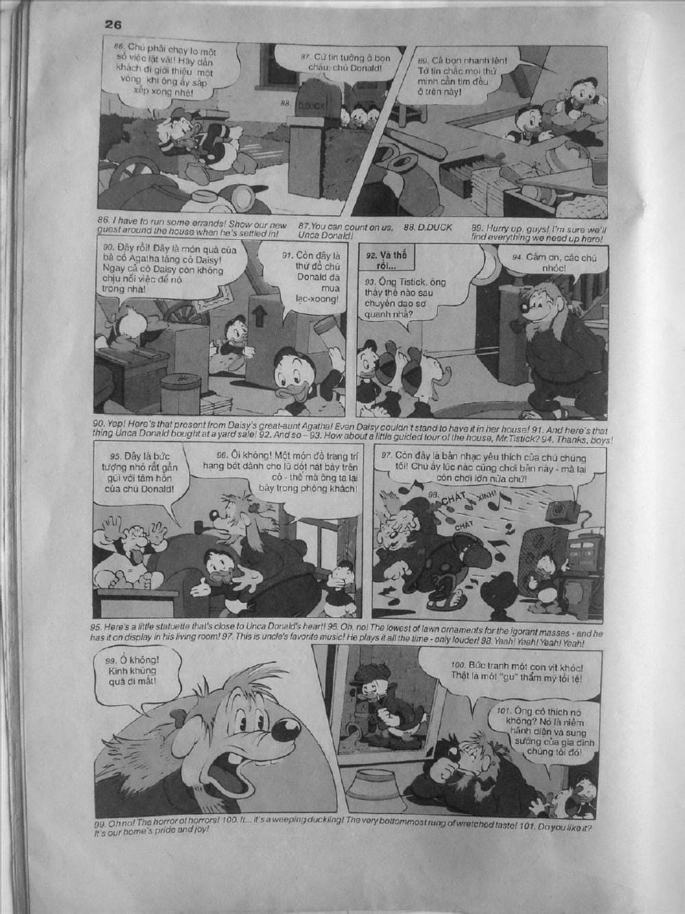 Truyện Tranh Donald Và Bạn Hữu trang 2
