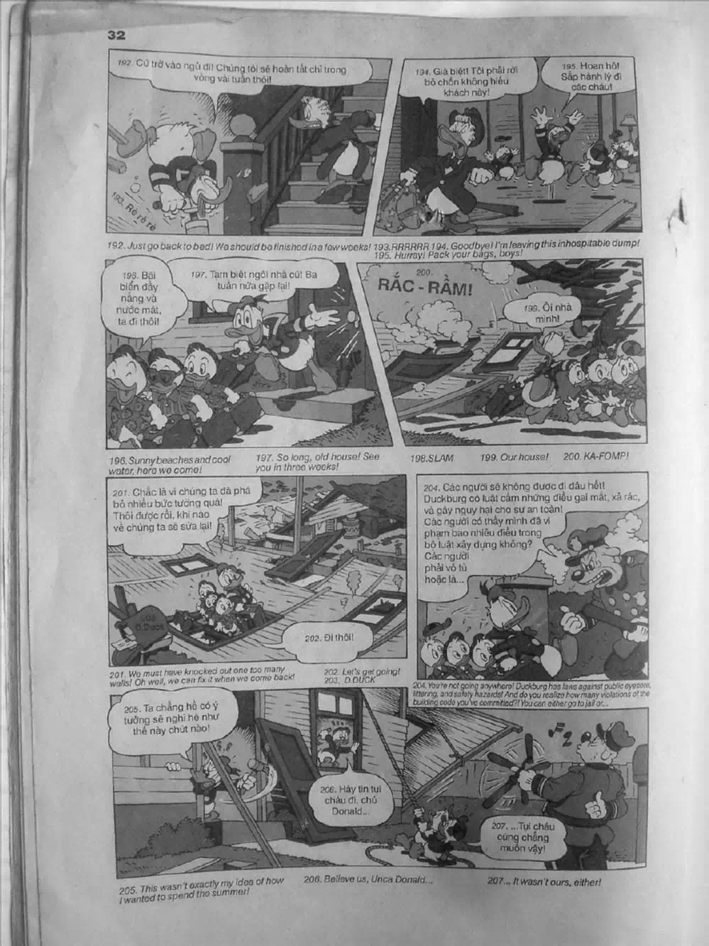 Truyện Tranh Donald Và Bạn Hữu trang 2