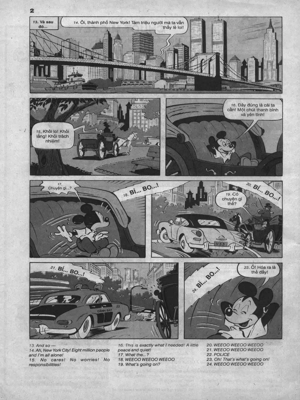 Truyện Tranh Donald Và Bạn Hữu trang 2