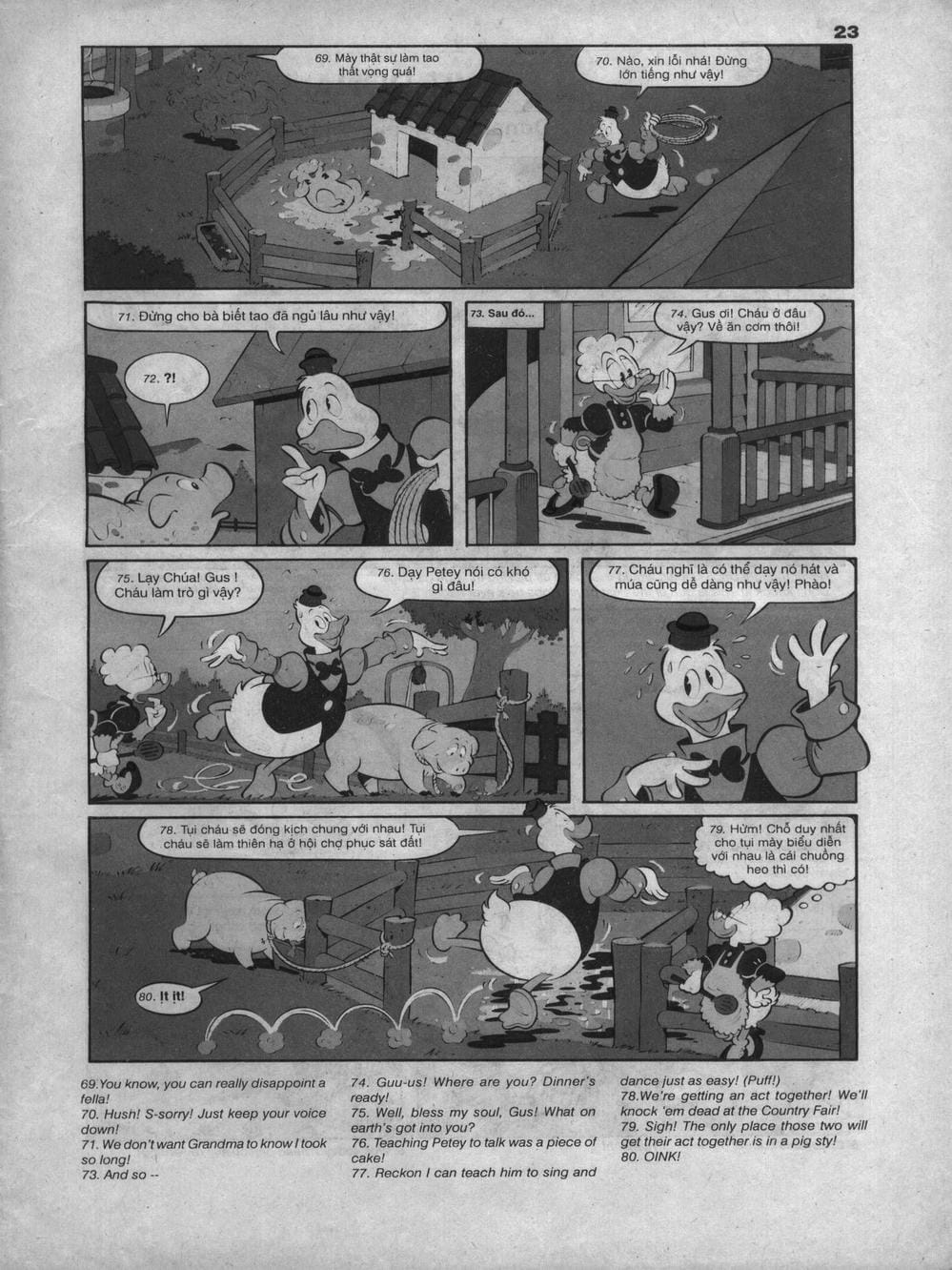Truyện Tranh Donald Và Bạn Hữu trang 2