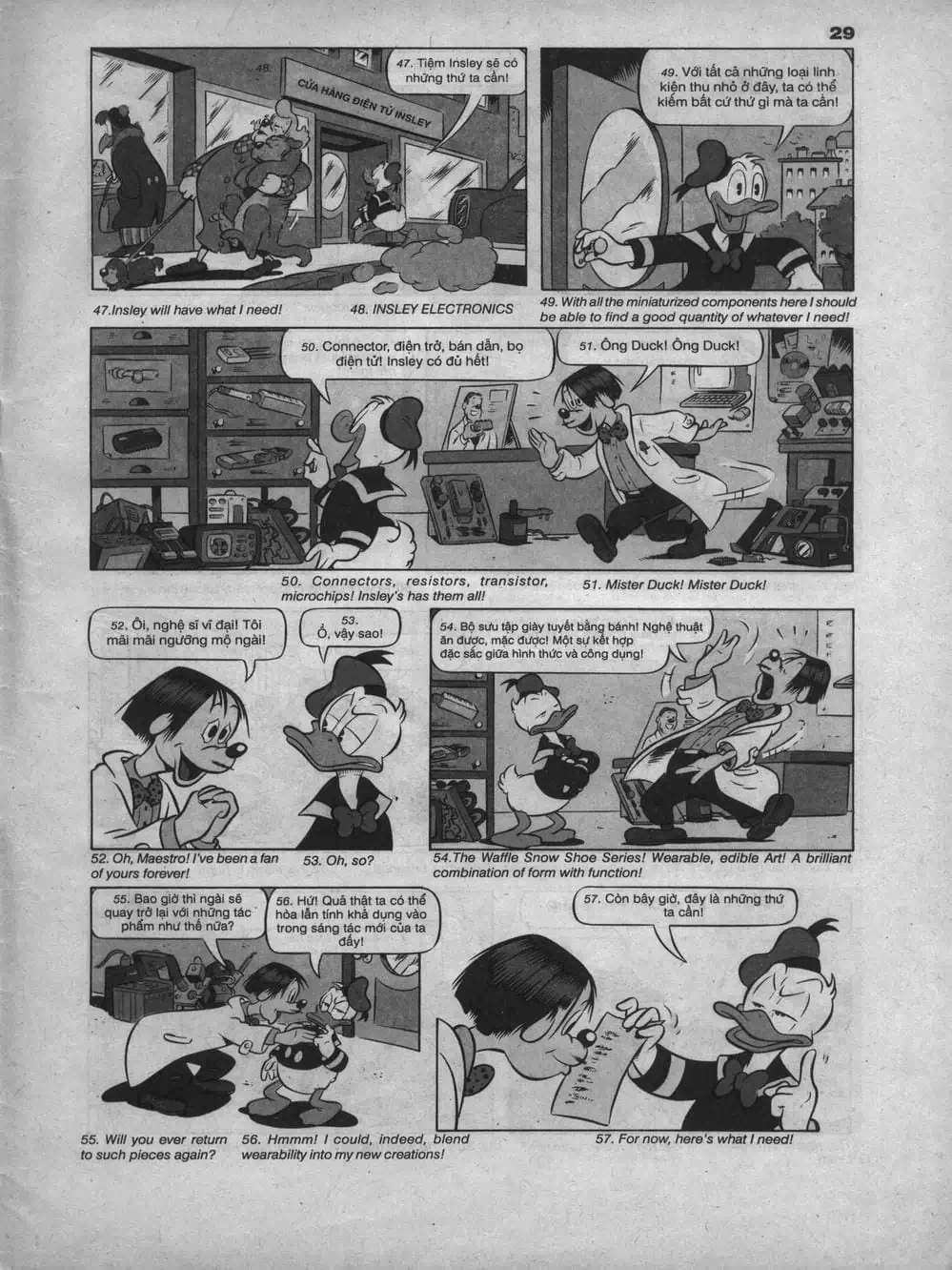 Truyện Tranh Donald Và Bạn Hữu trang 2