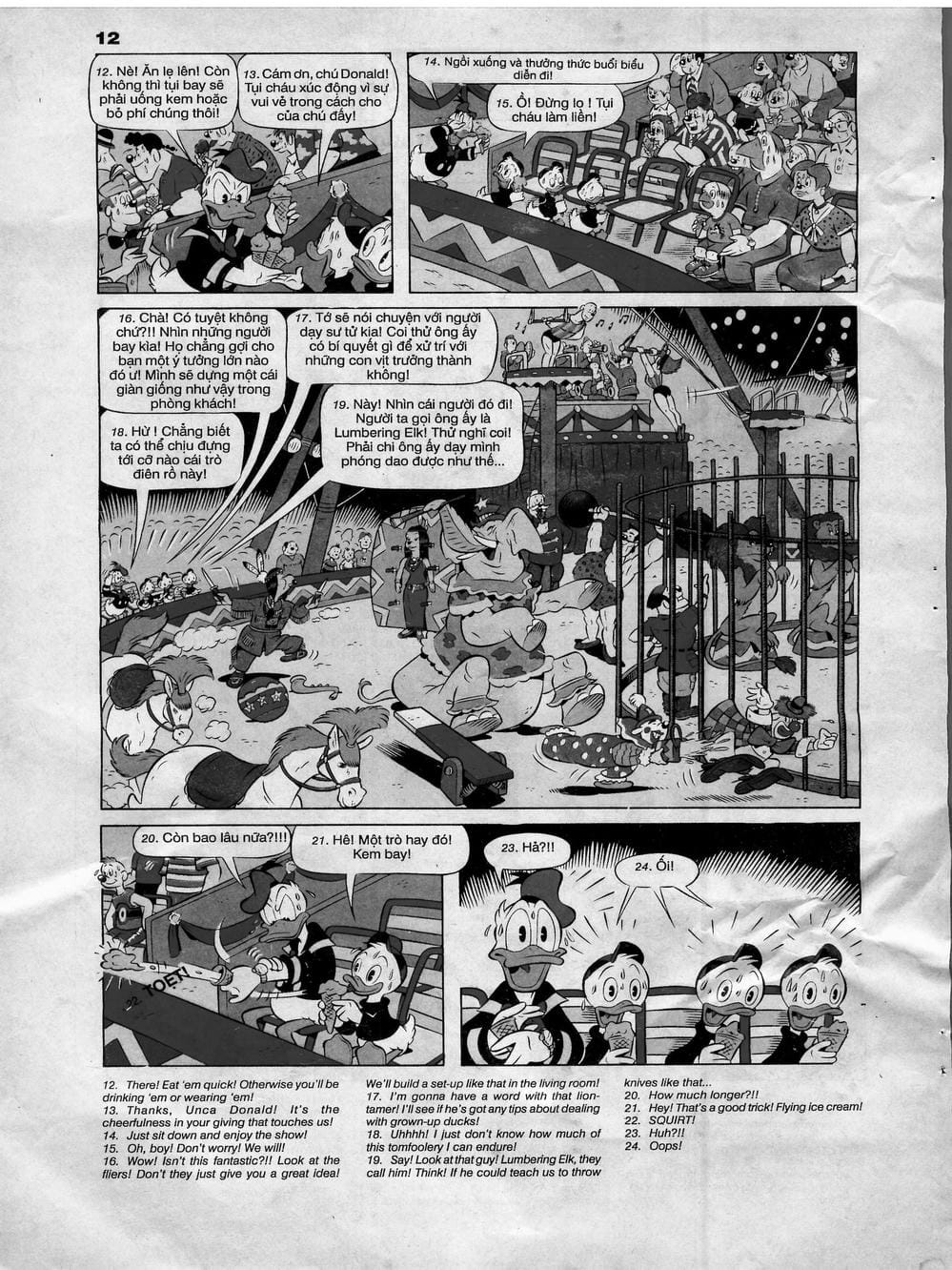 Truyện Tranh Donald Và Bạn Hữu trang 2