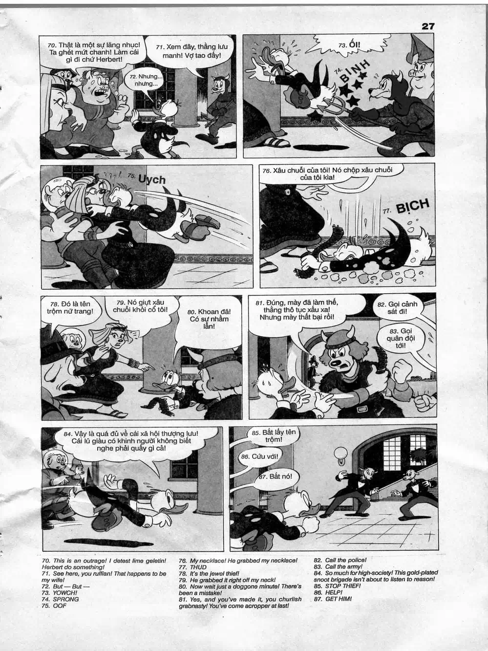 Truyện Tranh Donald Và Bạn Hữu trang 2