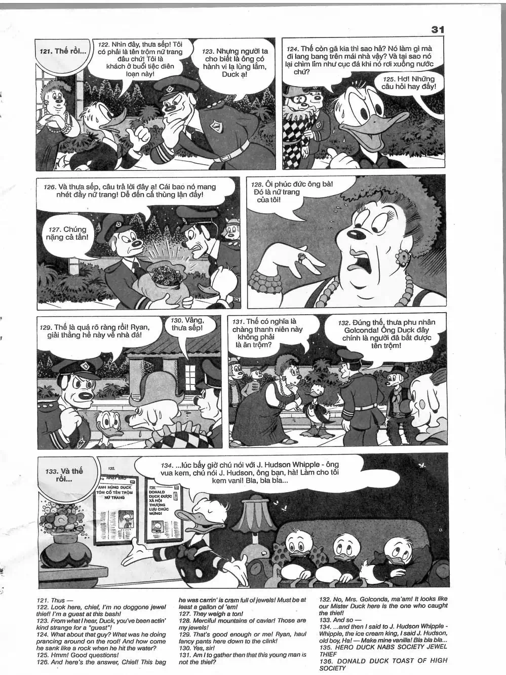 Truyện Tranh Donald Và Bạn Hữu trang 2