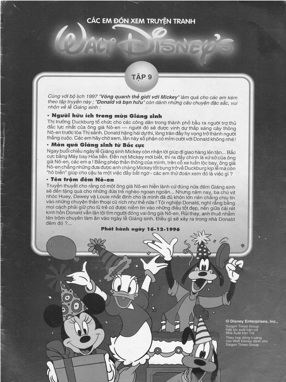 Truyện Tranh Donald Và Bạn Hữu trang 2