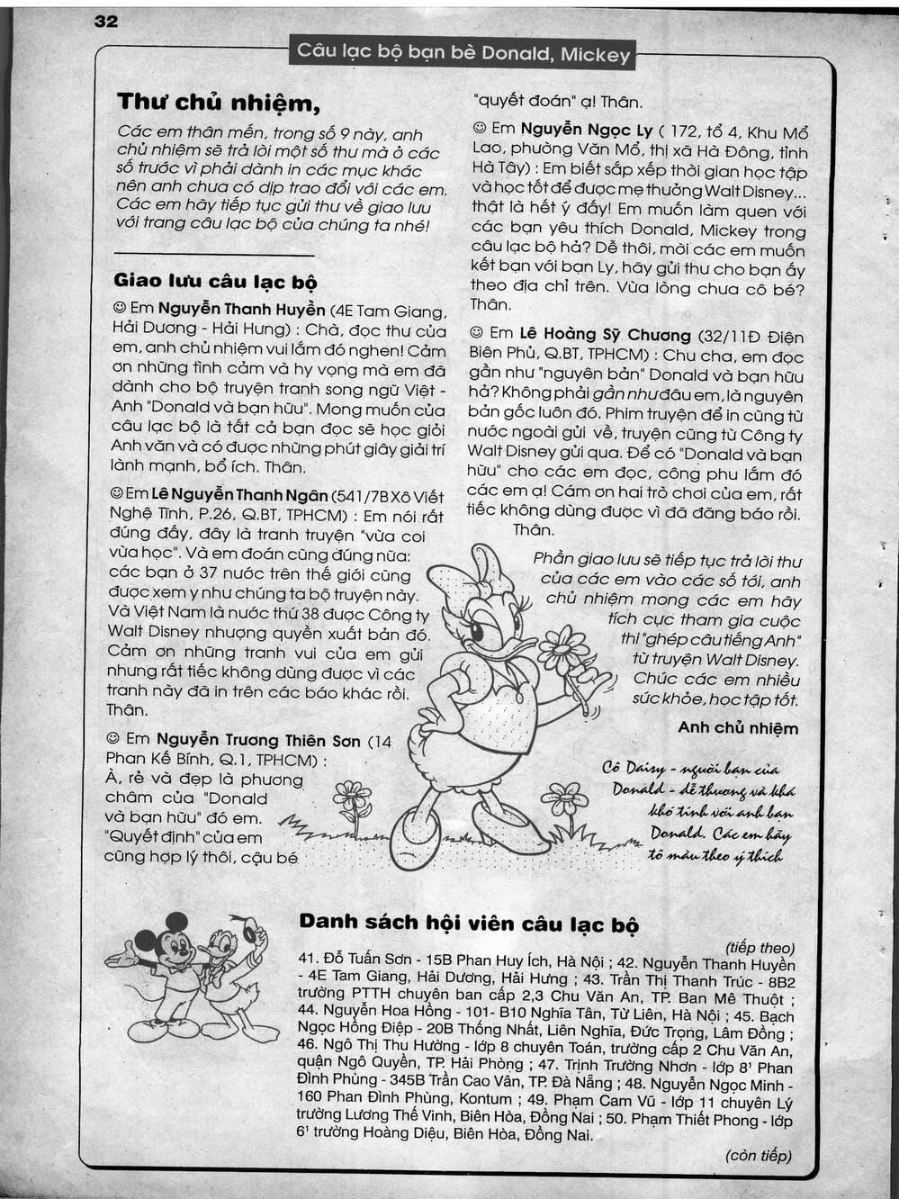 Truyện Tranh Donald Và Bạn Hữu trang 2