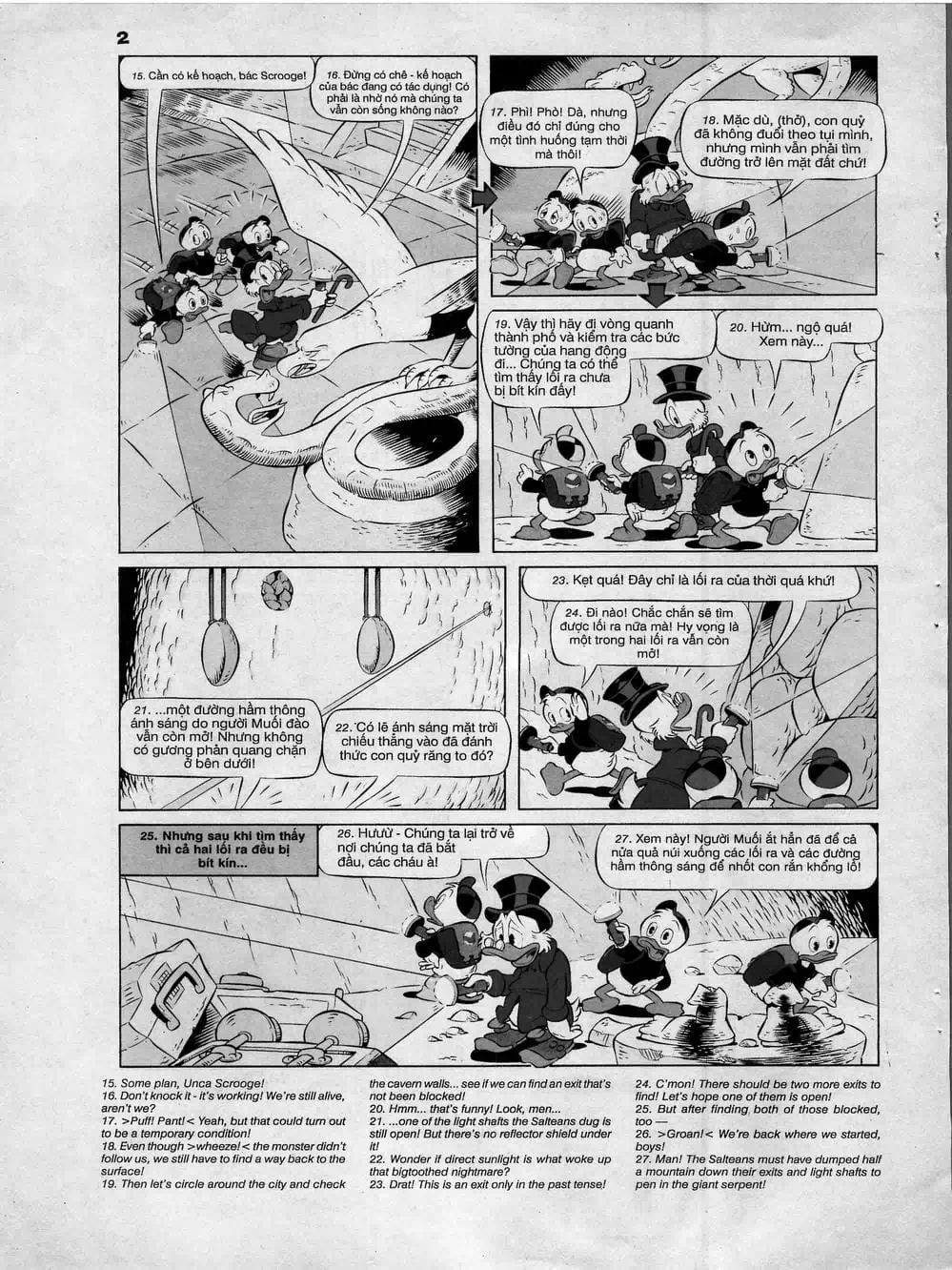 Truyện Tranh Donald Và Bạn Hữu trang 2