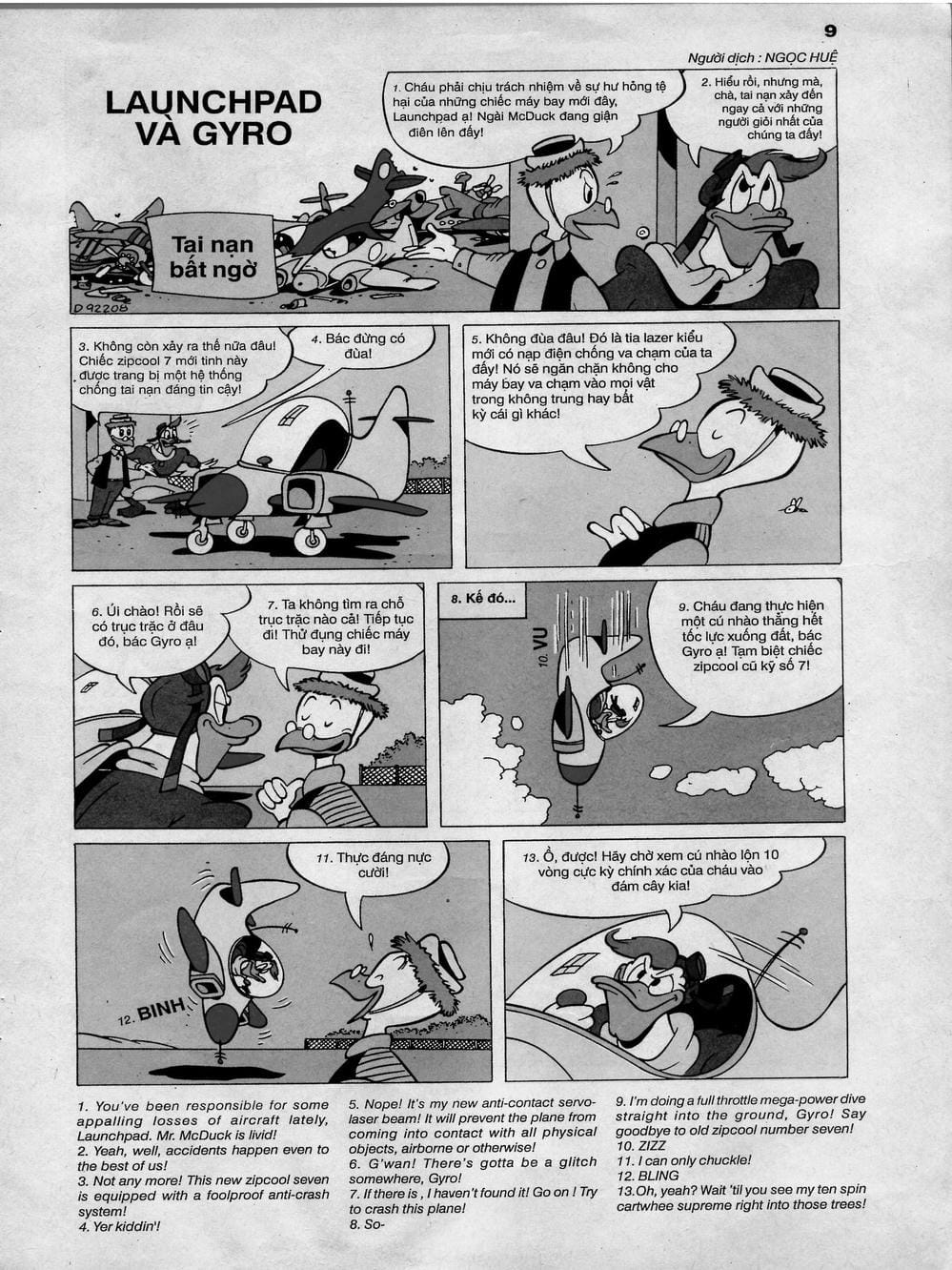 Truyện Tranh Donald Và Bạn Hữu trang 2