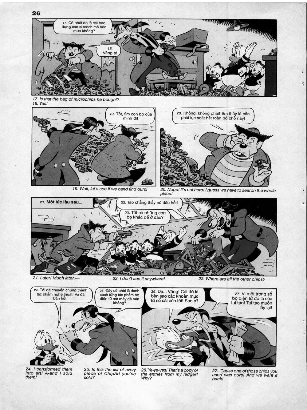 Truyện Tranh Donald Và Bạn Hữu trang 2