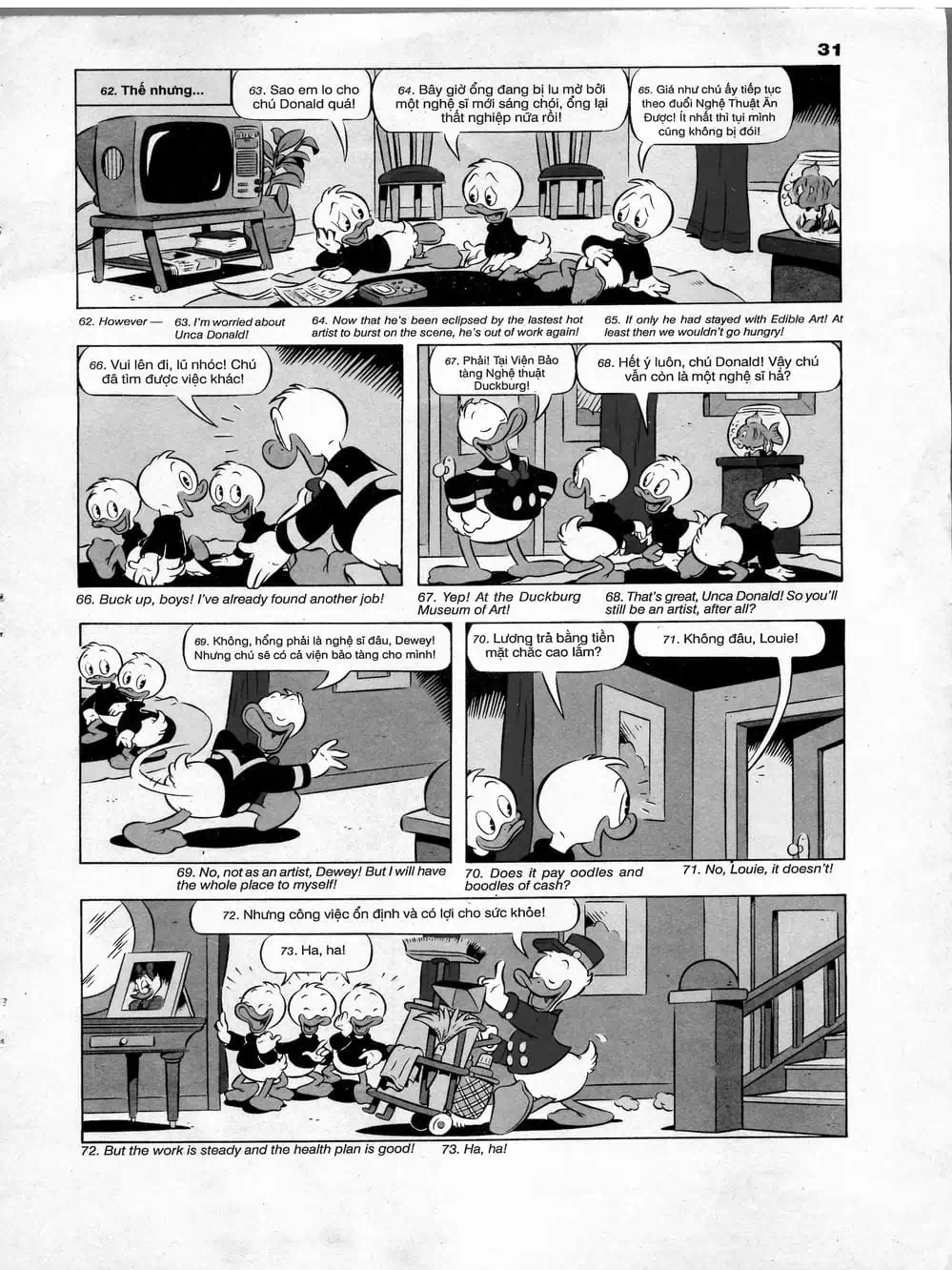 Truyện Tranh Donald Và Bạn Hữu trang 2
