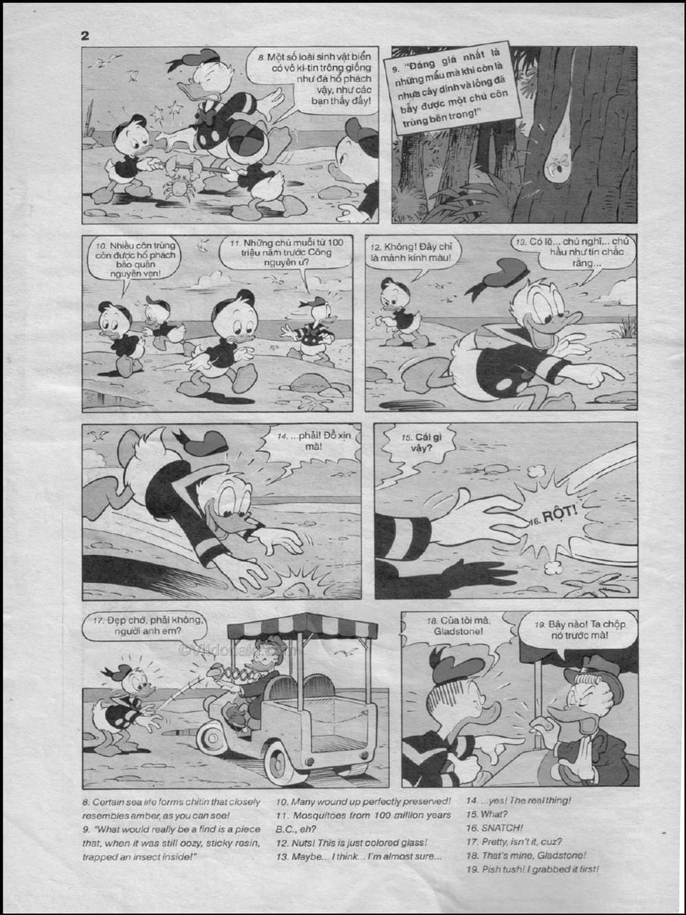 Truyện Tranh Donald Và Bạn Hữu trang 2