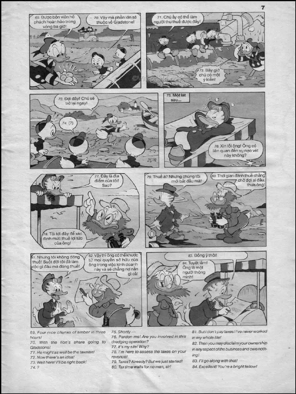 Truyện Tranh Donald Và Bạn Hữu trang 2