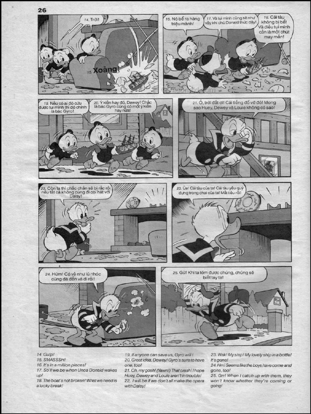 Truyện Tranh Donald Và Bạn Hữu trang 2