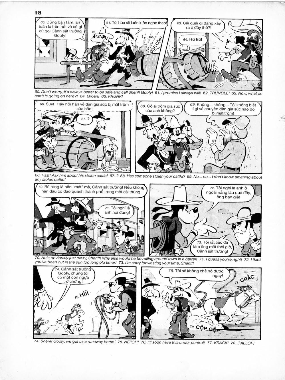 Truyện Tranh Donald Và Bạn Hữu trang 2