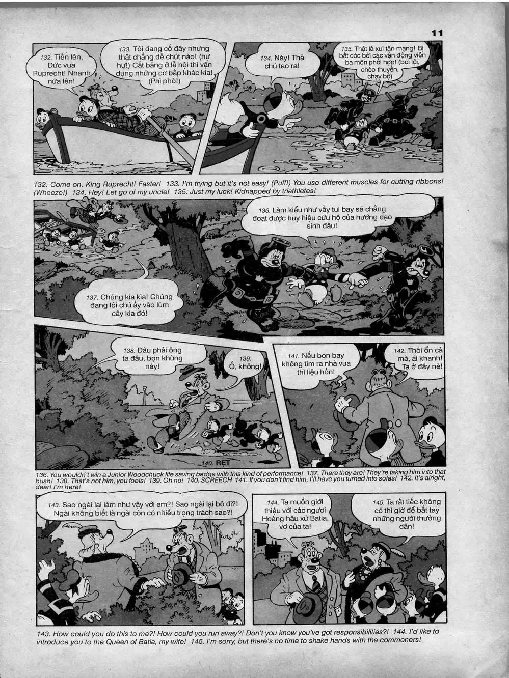 Truyện Tranh Donald Và Bạn Hữu trang 2