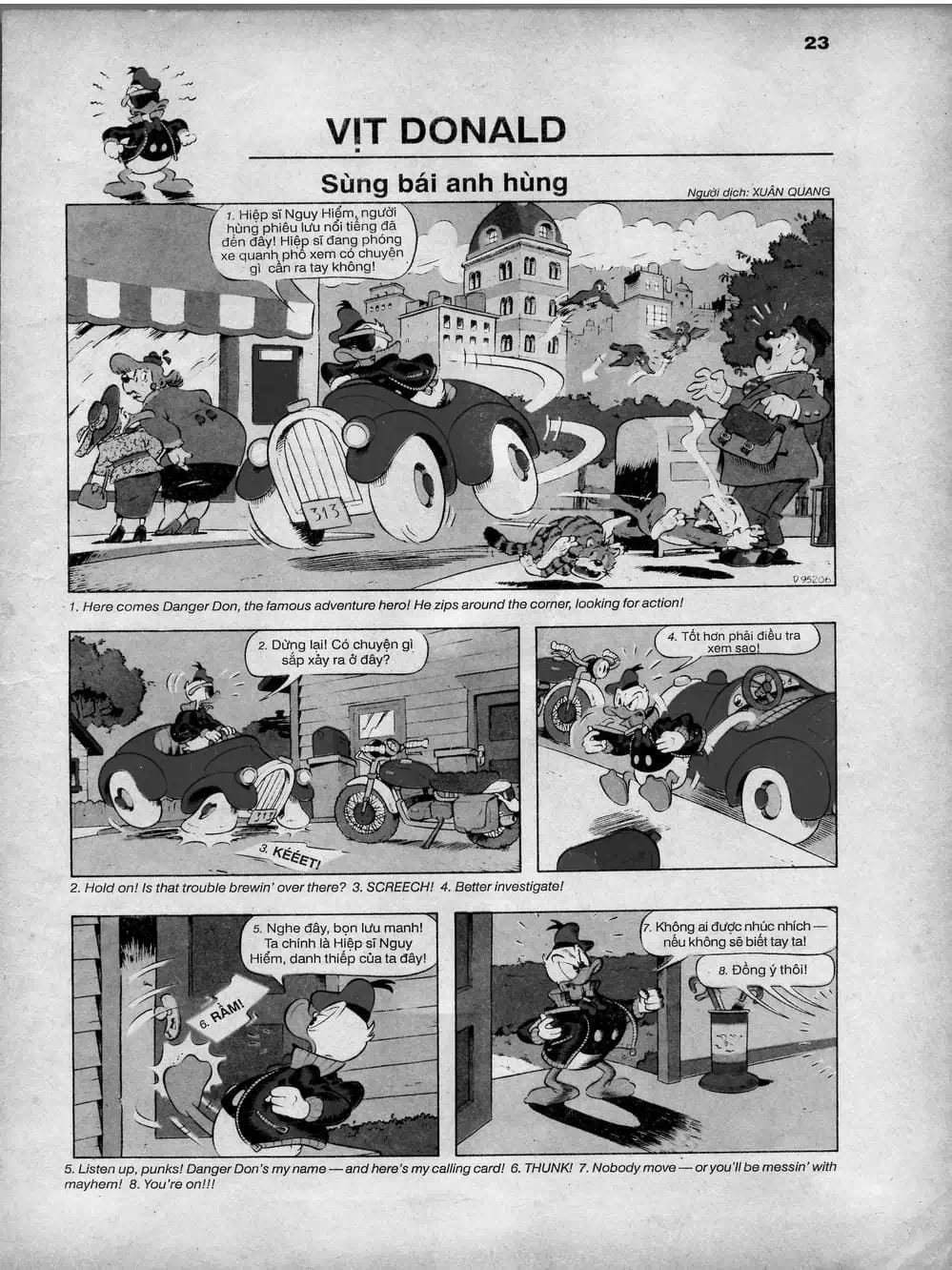 Truyện Tranh Donald Và Bạn Hữu trang 2